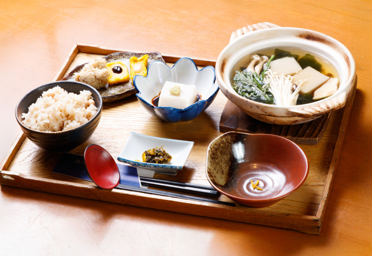▼Goma Tofu Nabe