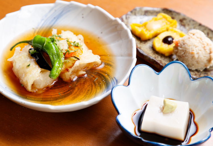 ▼Goma Tofu Yuba Makiage